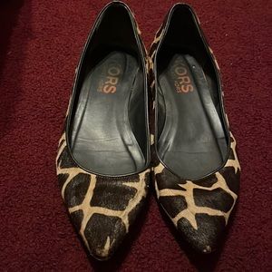 Michael Kors pointed toe flats size 8